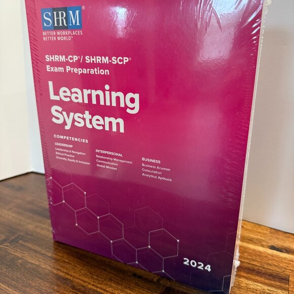2024 SHRM Learning System *New In Plastic* - Picture 1 of 3